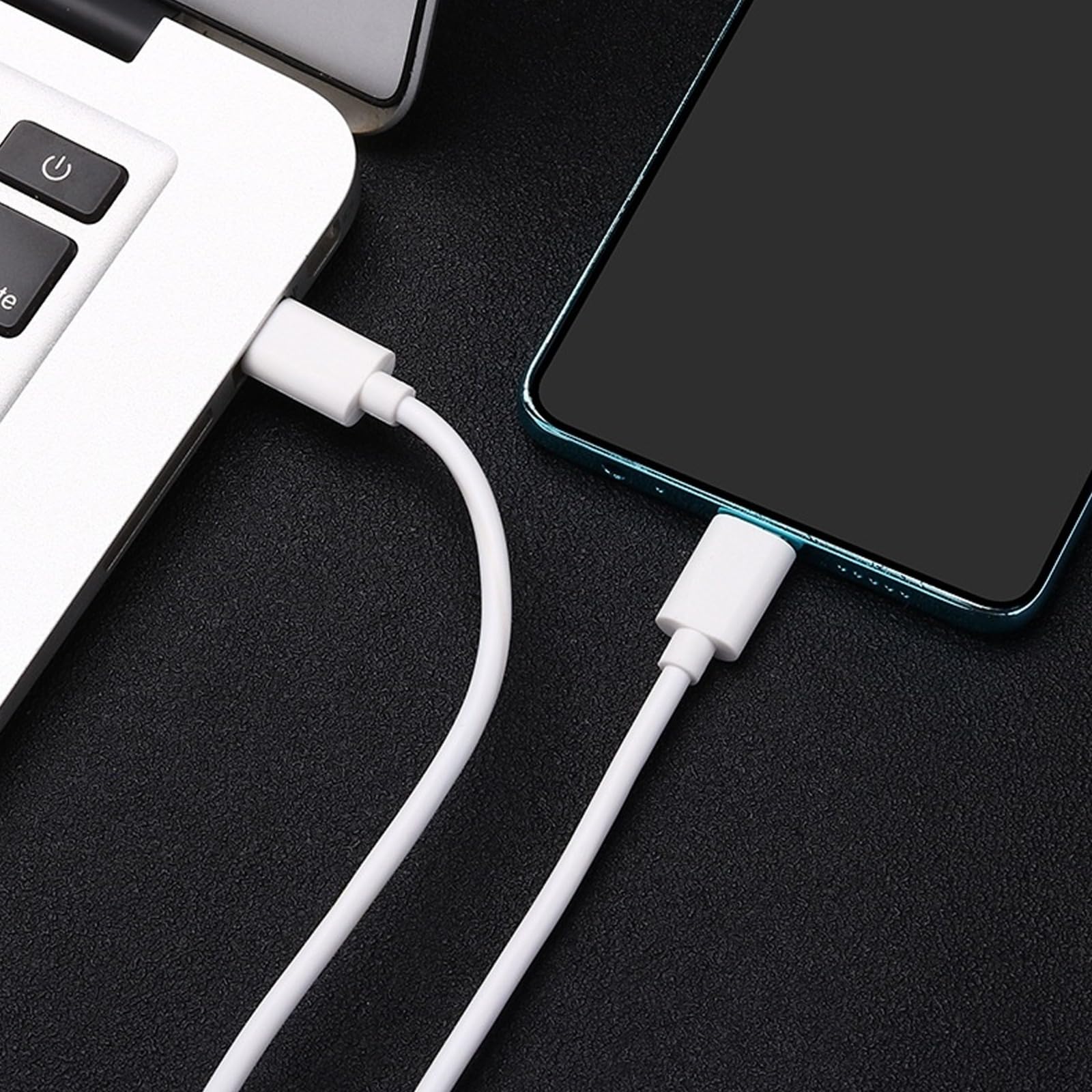 SDMAX USB C to USB C Fast Charger Cable, USB Type C 2.4A PD Fast Charging Lead For Mobile Phones, Safe And Reliable, Durable And Long Service, Universal Compatibility