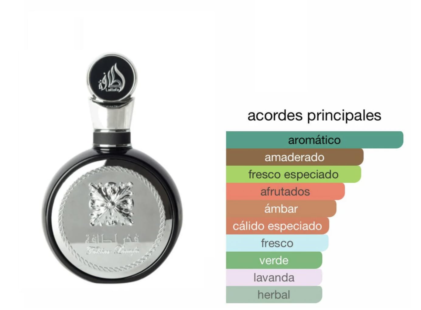 Fakhar for Men Black Eau de Parfum, 100 ml, arabisches Parfüm für Herren, lange Haltbarkeit, Import aus Dubai, inklusive nachfüllbarem Zerstäuber, 5 ml