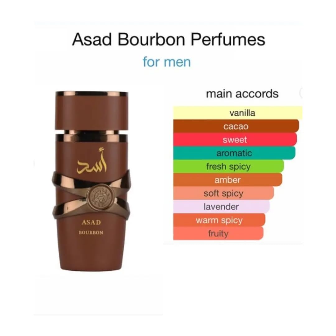 Asad Eau De Parfum for Unisex - Long-Lasting Arabian Perfume Spray, 100ml - Luxury Fragrance for Men & Women