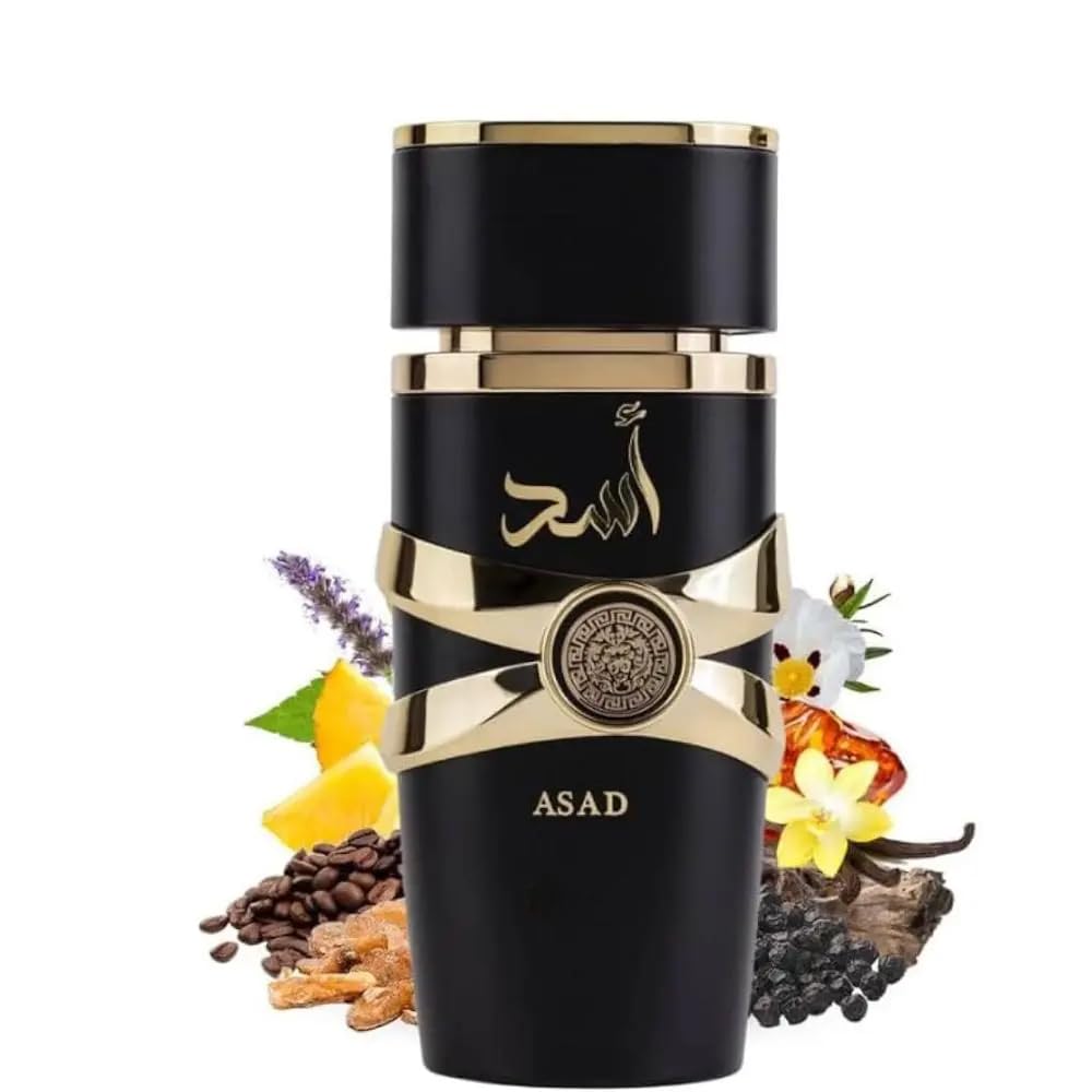 Asad Eau De Parfum for Unisex - Long-Lasting Arabian Perfume Spray, 100ml - Luxury Fragrance for Men & Women
