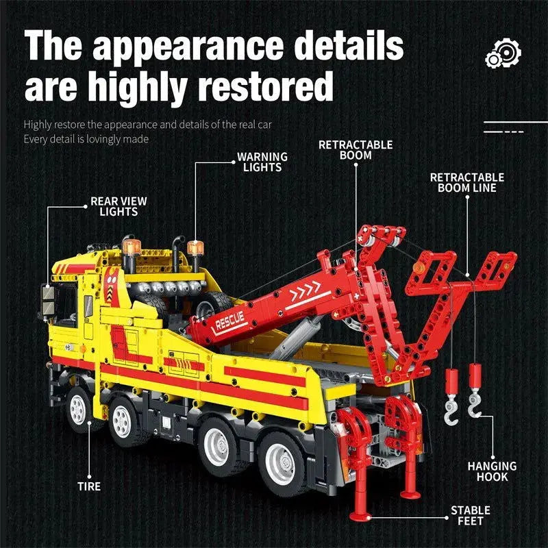 REMOTE CONTROLLED TOW TRUCK 1909PCS