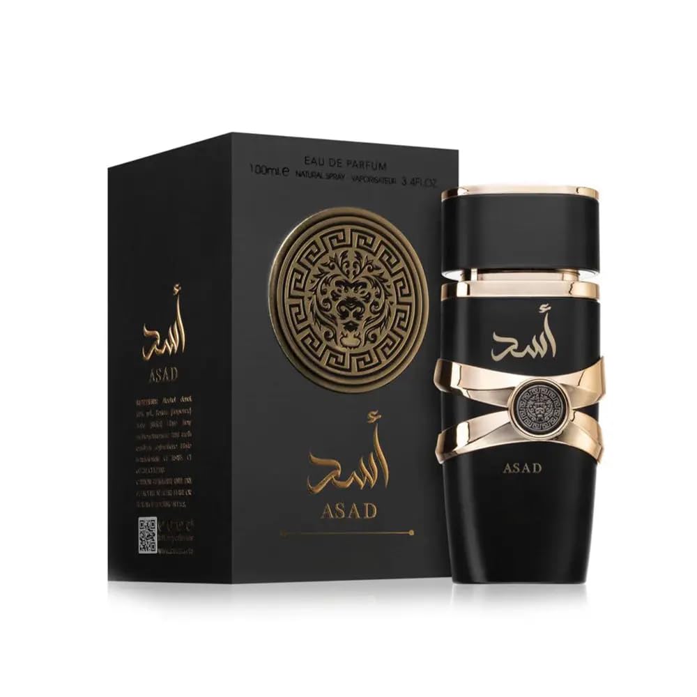 Asad Eau De Parfum for Unisex - Long-Lasting Arabian Perfume Spray, 100ml - Luxury Fragrance for Men & Women