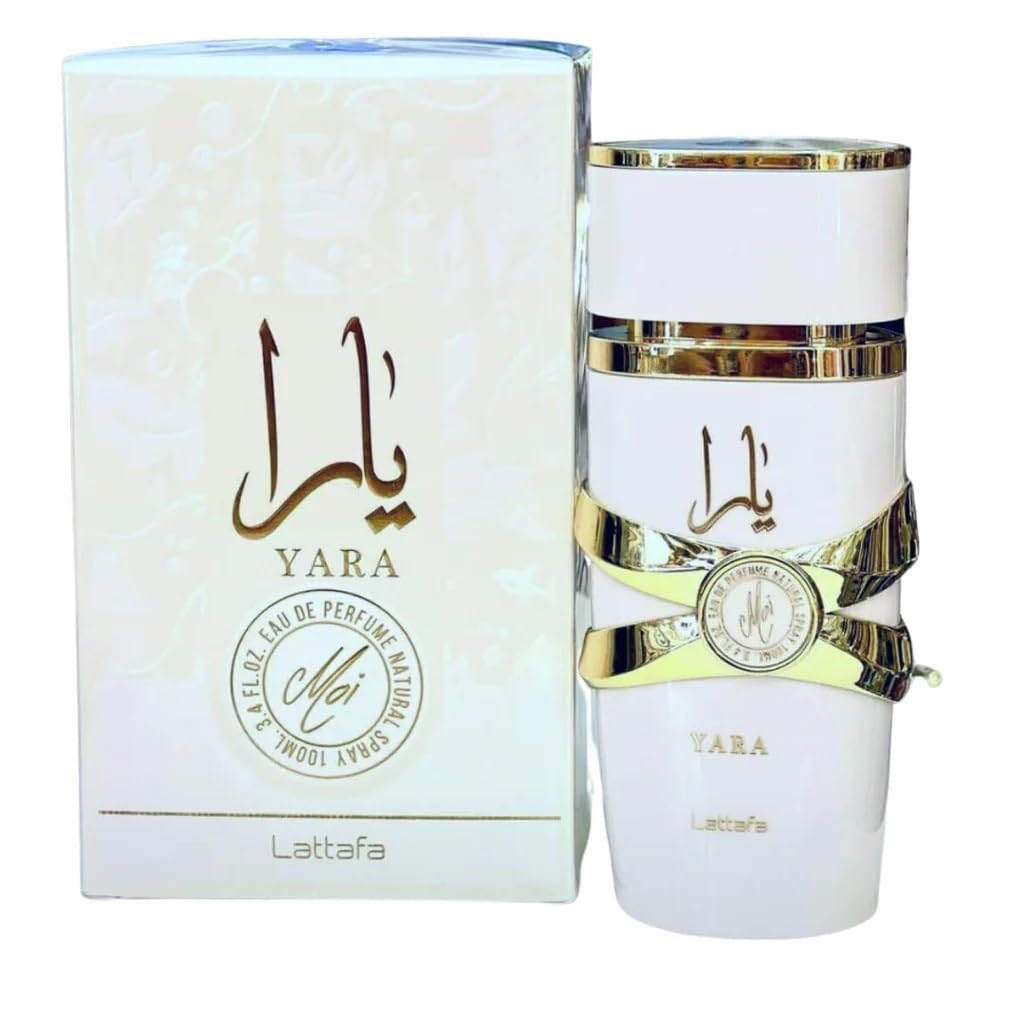 Yara MOI White Unisex Arabian Luxury Long Lasting Fragrance 100ml EDP
