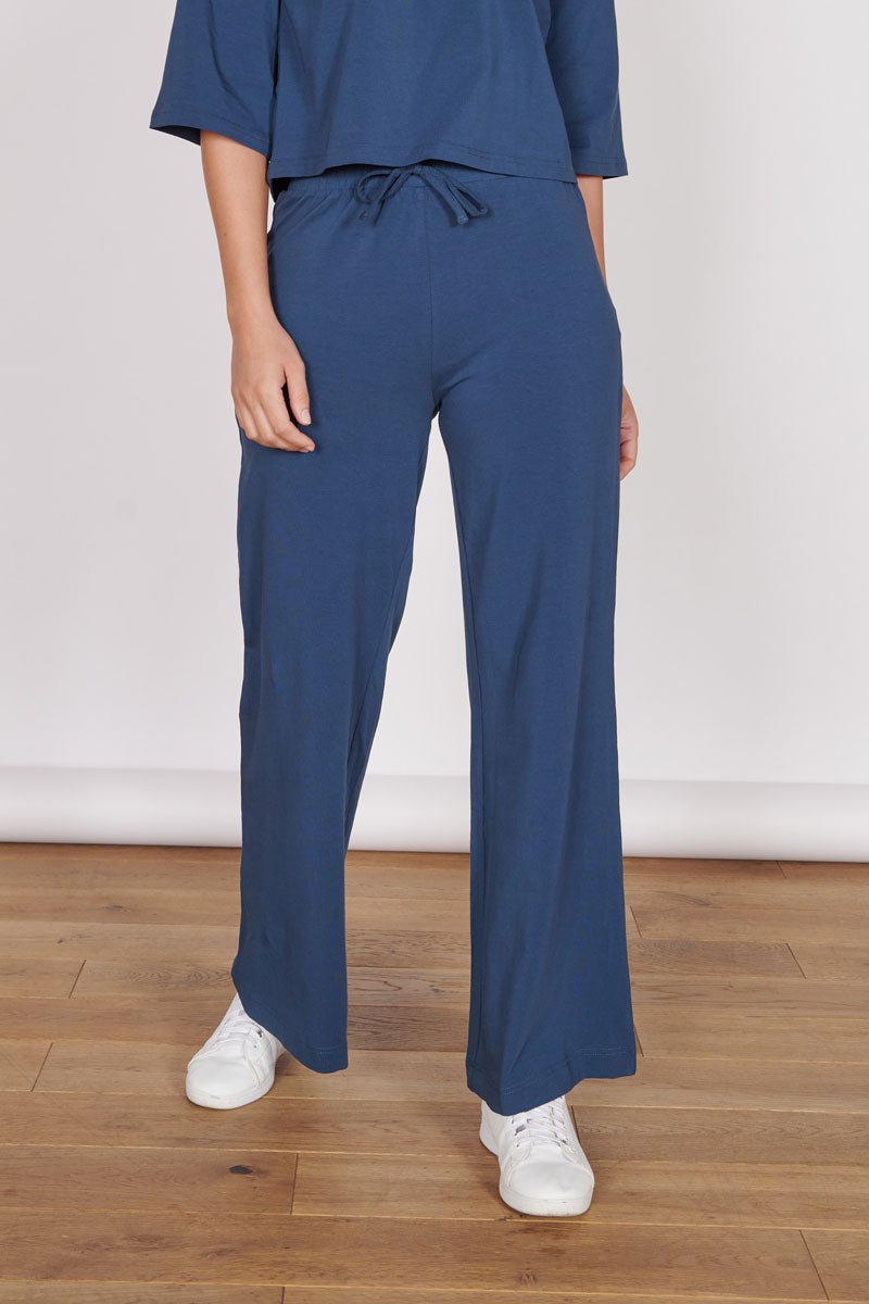 Harper Navy Soft Touch Lounge Trousers