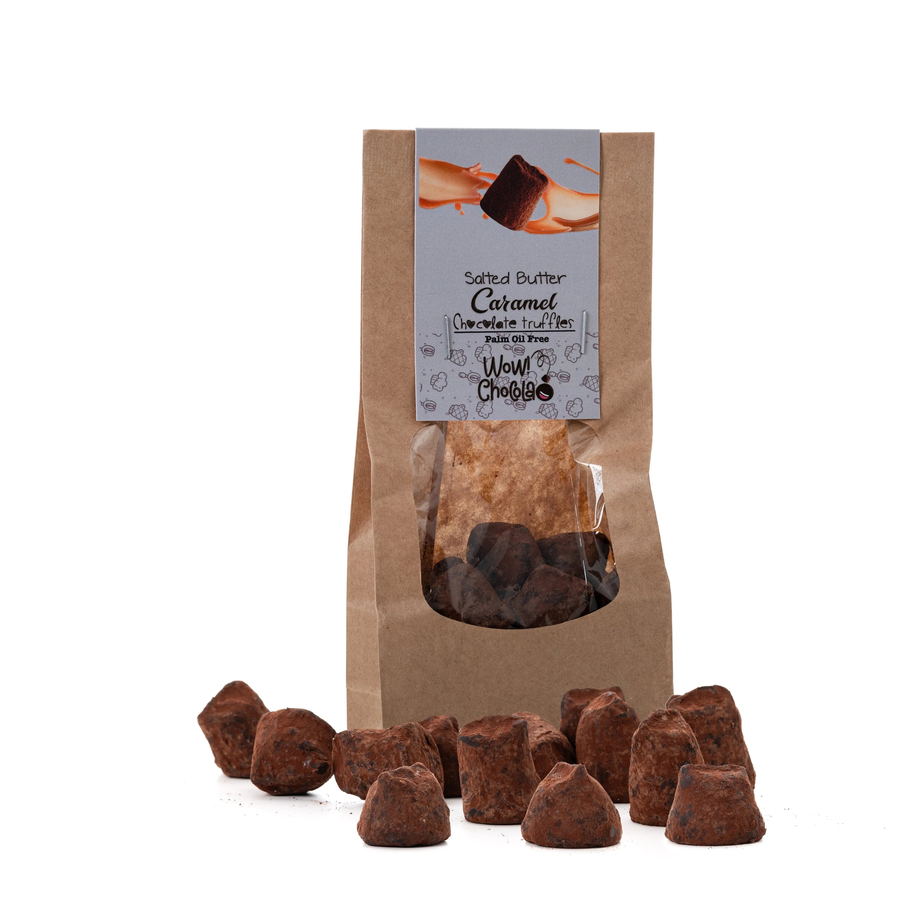 Salted Caramel Chocolate Truffles - Biodegradable bags 130g